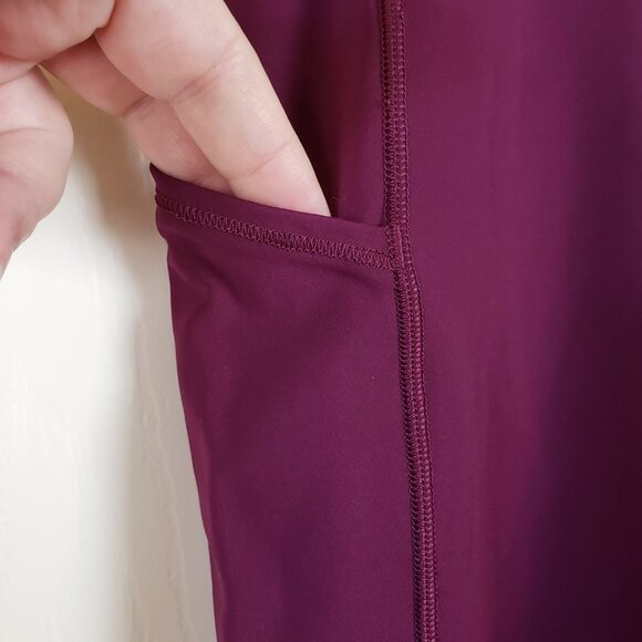 Lululemon Fast & Free Crop II 19" Pockets & Reflective Dots Set of 3 Size 8 - Picture 13 of 16